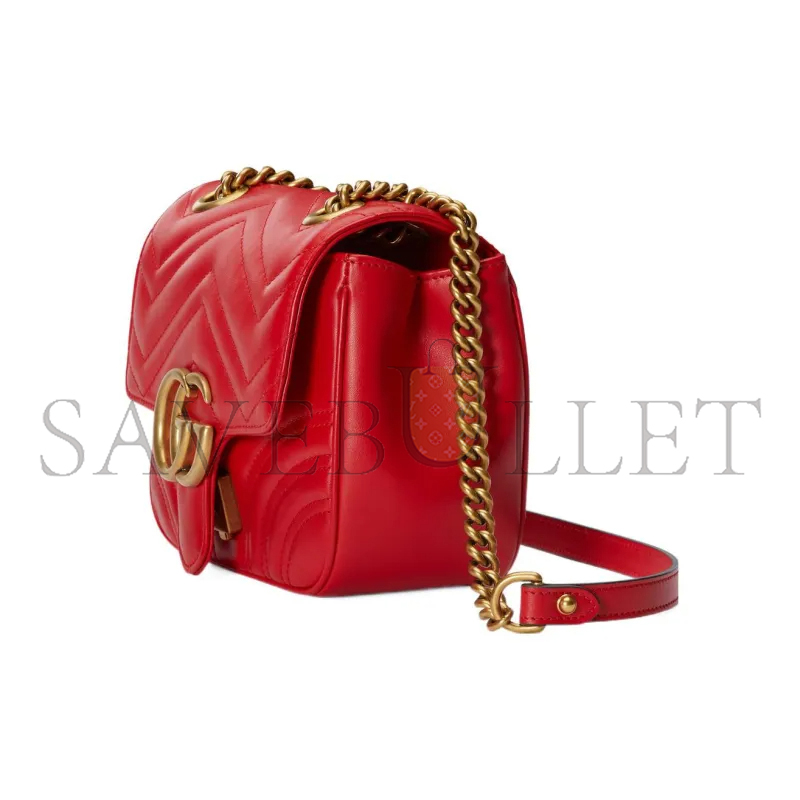 G*u*i gg marmont mini shoulder bag 739682 (18*15*8cm)